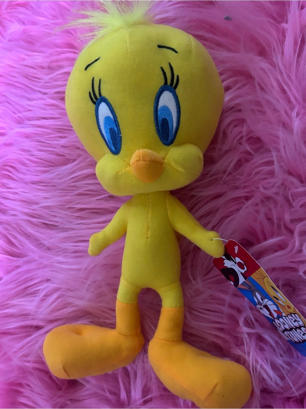 Looney Tunes Tweety Bird Plush With Tag 12 Inch